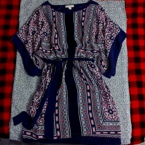 Size 4 Purple and blue dress